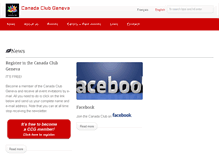 Tablet Screenshot of canada-club-geneva.com